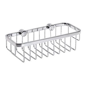 BYTRO Seifenkorb Messing Chrom poliert 112x250x70 mm f�r Bad & WC >> zum Bohren