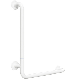 BELP Steckbarer Duschgriff links Eisen Wei� 110x625x675 mm, 120 kg Traglast f�r Bad & WC >> zum Bohren