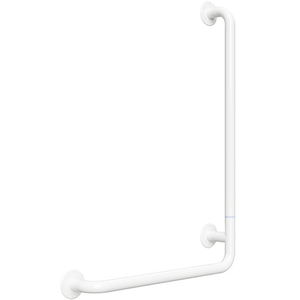 BELP Steckbarer Duschgriff rechts Eisen Wei� 110x625x885 mm, 120 kg Traglast f�r Bad & WC >> zum Bohren