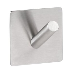 BEASY Kleiderhaken Edelstahl Geb�rstet 38x45x45 mm f�r Bad & K�che >> zum Kleben