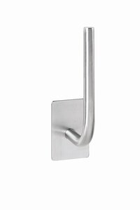 BEASY WC-Reservepapierhalter Edelstahl Geb�rstet 74x45x180 mm f�r Bad & WC >> zum Kleben
