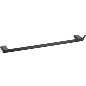 BORGANIC BLACK Handtuchhalter Edelstahl Schwarz 59x555x38 mm f�r Bad & K�che >> zum Bohren