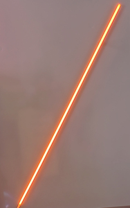 10007 LED Rail-10-Light Design 1 m x 8 x 12 mm Leuchte 9 W Orange