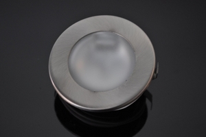 1159 M�bel Einbaustrahler in eisengeb�rstet mit matter Scheibe 