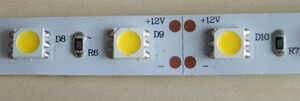 4470 LED Streifen Warm Wei Band Wei 5 m  IP20 ohne Silikon LED Type 5050-er 