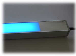 4803 LED ALU 1,5m Leuchte 43x30mm RGB Mehrfarbig inclusive Netzteil