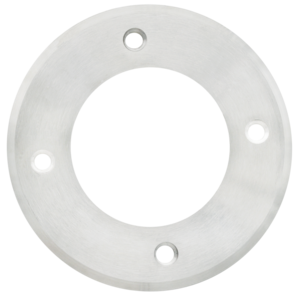 1386 ALU Oberteil rund Edelstahl f�r Bodeneinbau-H�lse IP67