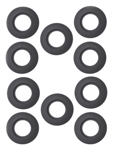 5674 Ausgleichsblende 130mm 10er Set schwarz matt