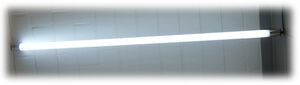 1519 LED Gabionen Leuchte mit Kunststoff-R�hre 153cm Kalt Wei�