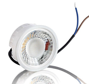 6458  LED Lampe Flat COB dimmbar 5 Watt 2700 Kelvin warm wei nur 27 mm Tiefe