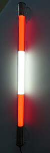 6542 LED Flaggen-Leuchte sterreich 0,63m klar glatt IP44 fr Auen 