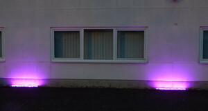 6893 Gabionen Leuchte LED 360 Grad 0,50m RGB Touch Kontroller Fernbedienung 