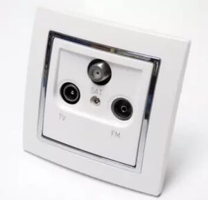 6973 Levina S Antennen Dose silberner Rand