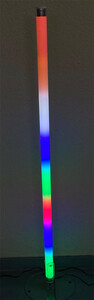 6991 LED Leuchtstab Bunt 123cm 8x15cm BRKGeNBGeGr +Fernbedienung + Netzteil 