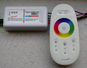 7187 LED Controller RGB + Weiss SET 1 Zone 6 Ampere mit 10 Programme 