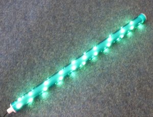 7215 S-LED Leuchtstab 12 V trkis  5050 Netzteil  30 x 590 mm 5050-er LEDs 