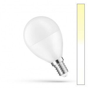 7233 SMART LED Lampe WiFi und ALEXA Tropfen 5 Watt CCT+Dimmbar E14 matt  