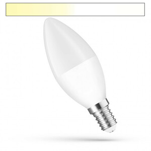 7234 SMART LED Lampe WiFi und ALEXA Kerze 5 Watt CCT+Dimmbar E14 matt  