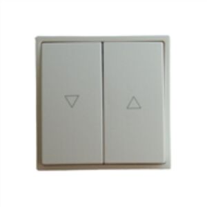 7753 Abelka Nuovo wei� 1x Roll-Laden Taster 230 Volt 10 Ampere