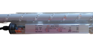 8119 Gabionen Leuchte LED 360 Grad 0,45 m RGB + Weiss Fernbedienung 