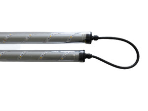 8176 Gabionen Leuchte LED 360- 1,20m Neutral Wei�  