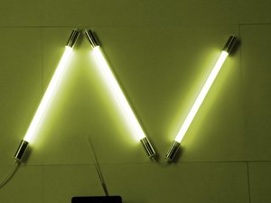 9283 LED Stab Leuchte DEL 3x18 Watt a 127cm warm wei 