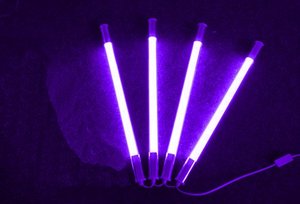 9304 LED Stab Leuchte QLS 4x18 Watt a 127cm violett 