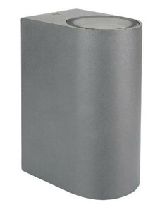 2092 Wandleuchte Au�en Torre Up and Down 2xGU-10 IP-54 2 Flammig Grau 