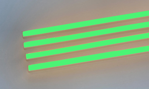 2396 LED ALU Leuchte f Paneele 18mm Abstand 4x100cm Netzteile GRN