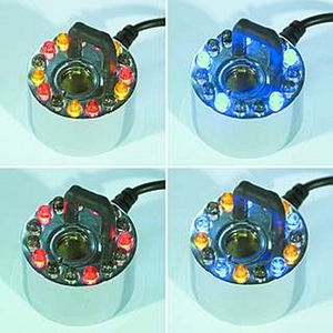 2512 Nebler Ultraschal Luftbefeuchter mit LED Beleuchtung und Netzteil