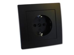 2625 Levina sw Schukodose Schraubanschluss schwarz