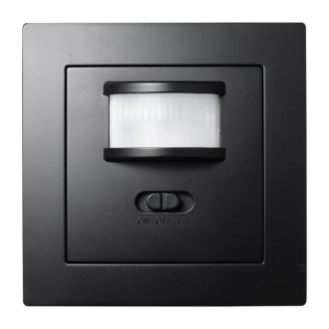 2802 Einsatz schwarz IR-Bewegungsmelder schwarz