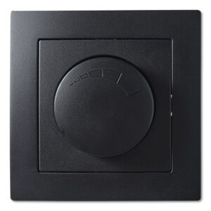 2804 Einsatz schwarz Dimmer f�r Elektronik Verbrauch 300 Watt
