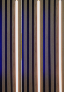 3552 LED Leuchte KS-wei� 5x50cm m. Fernb. Warm Wei� 