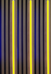 3554 LED Leuchte KS-wei� 3x100cm m. Fernb. Gelb