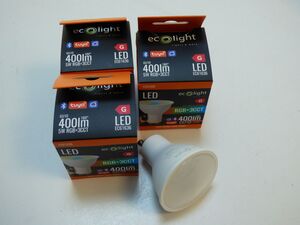 3695 3er LED Lampe 5 W GU10 400lm SMART RGB+CCT mit TUYA APP Steuerung