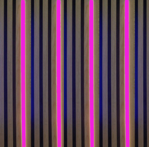 3704 LED Leuchte Kunststoff Schiene wei� 4x125cm Rot