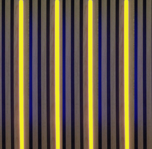 3705 LED Leuchte Kunststoff Schiene wei� 4x125cm Netzteil Gelb 