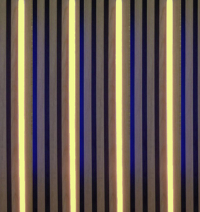 3713 LED Leuchte Kunst. Schiene 4x150cm inkl. Netzteil Warm Wei�