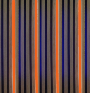 3731 LED Leuchte Kunststoff Schiene 4x150cm inkl. Netzteil Orange