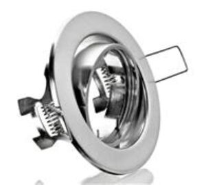 3940 Einbaustrahler schwenkbar Eisengeb�rstet mit GU-10 Fassung