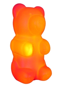 3945 LED Leuchte Nikki B�r 12 Volt orange H�he 31cm