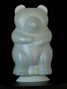 3990 LED Leuchte Panda Br 12 Volt GELB Hhe 31cm 