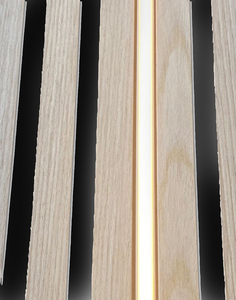 4044  LED Leuchte ALU Schiene Slime 3x50cm matt WarmWei� inkl.Netzteil