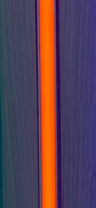 4082 LED Leuchte ALU Schiene Slim 50cm matt Orange inkl. Netzteil