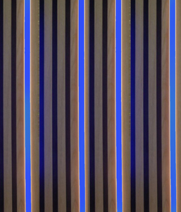 4118 LED Leuchte ALU Schiene Slim 4x50cm matt BLAU + Netzteil