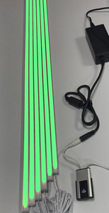 4161 SMART Leuchte ALU Schiene Slime 6x1m matt Gr�n inkl. Netzteil