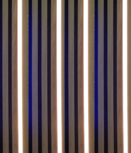 4365 LED Leuchte ALU Schiene Slim 4x1,0m Netzteil Warm Wei 