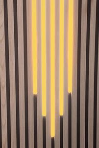 4680 LED Leuchten Mix KS-schwarz 60-80-100-80-60cm Netzteil ORANGE