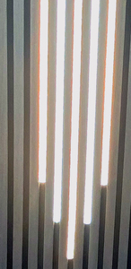 4745 LED Leuchten MIX ALU Schienen 60-80-100-80-60cm Netzteil KaltWei�